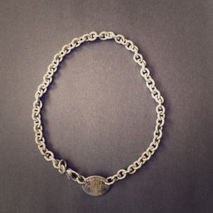 Tiffany & Co. Round Tag Choker